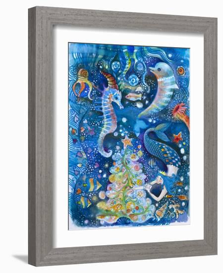 In the Sea-Oxana Zaika-Framed Giclee Print