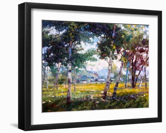 In the Shade-Robert Moore-Framed Art Print