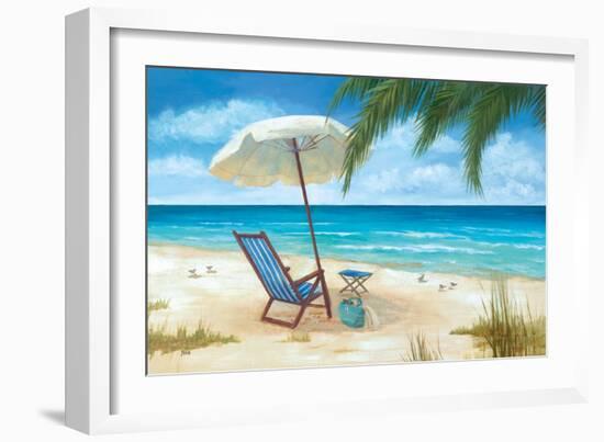 In the Shade-null-Framed Art Print