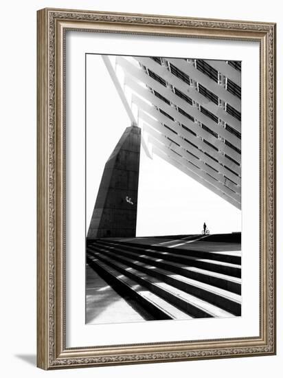 In the Shadow of a Solar Power Plant-Anna Niemiec-Framed Giclee Print