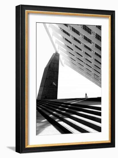 In the Shadow of a Solar Power Plant-Anna Niemiec-Framed Giclee Print