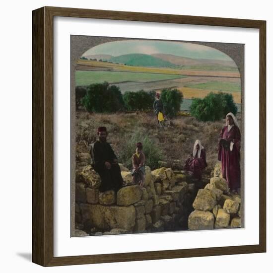 'In the Shepherd's Field, Bethlehem', c1900-Unknown-Framed Photographic Print