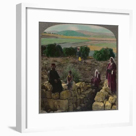 'In the Shepherd's Field, Bethlehem', c1900-Unknown-Framed Photographic Print