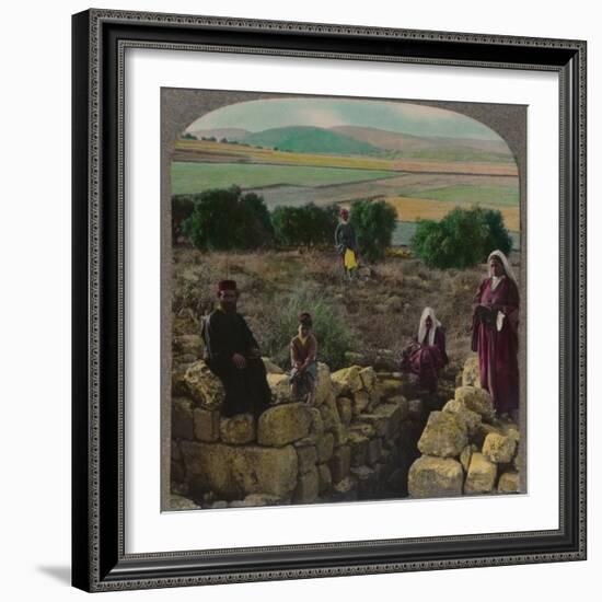 'In the Shepherd's Field, Bethlehem', c1900-Unknown-Framed Photographic Print