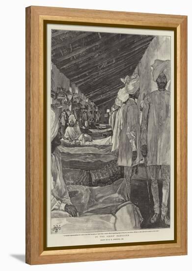 In the Sikhs' Barracks-Harry Hamilton Johnston-Framed Premier Image Canvas