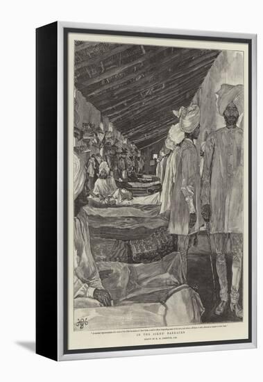 In the Sikhs' Barracks-Harry Hamilton Johnston-Framed Premier Image Canvas