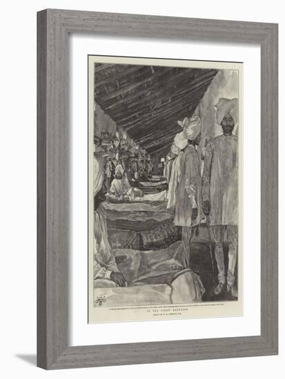 In the Sikhs' Barracks-Harry Hamilton Johnston-Framed Giclee Print