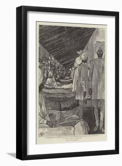 In the Sikhs' Barracks-Harry Hamilton Johnston-Framed Giclee Print