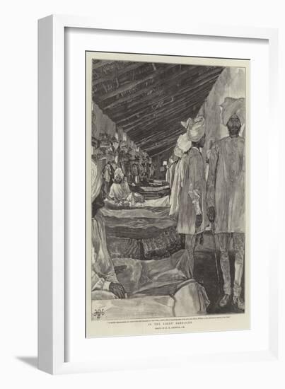 In the Sikhs' Barracks-Harry Hamilton Johnston-Framed Giclee Print