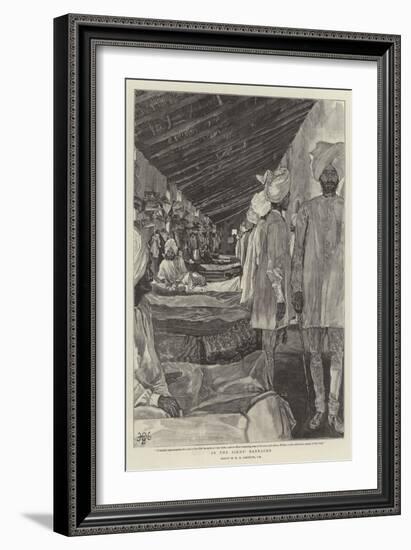 In the Sikhs' Barracks-Harry Hamilton Johnston-Framed Giclee Print