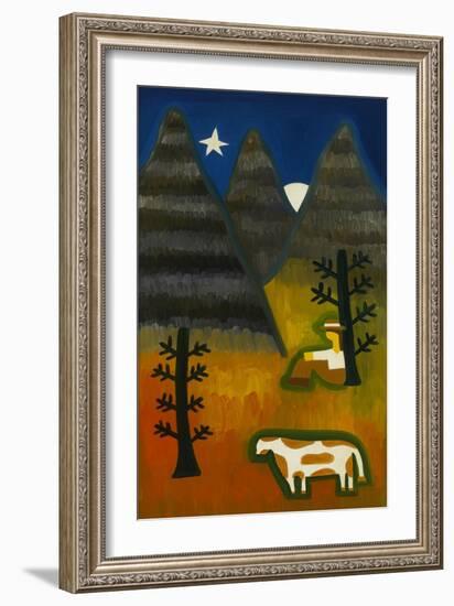 In the Silence of the Mountain, 2007-Cristina Rodriguez-Framed Giclee Print