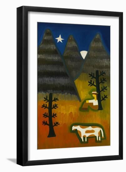 In the Silence of the Mountain, 2007-Cristina Rodriguez-Framed Giclee Print