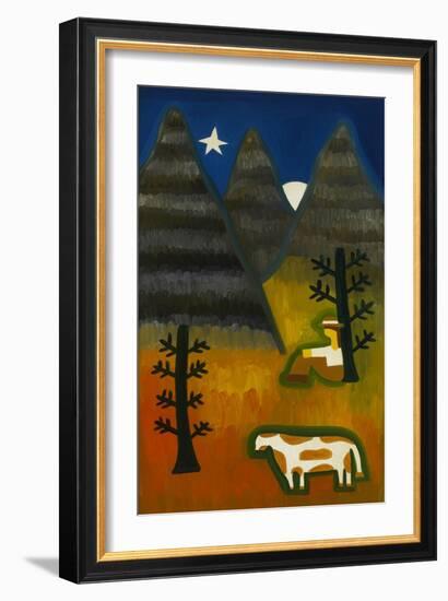 In the Silence of the Mountain, 2007-Cristina Rodriguez-Framed Giclee Print