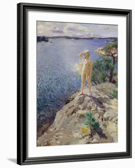 In the Skerries-Anders Zorn-Framed Giclee Print