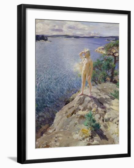 In the Skerries-Anders Zorn-Framed Giclee Print