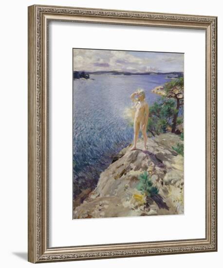 In the Skerries-Anders Leonard Zorn-Framed Giclee Print