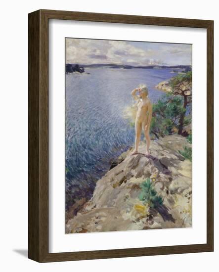 In the Skerries-Anders Leonard Zorn-Framed Giclee Print