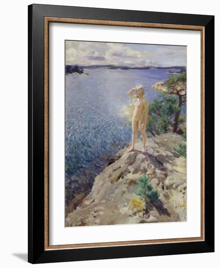 In the Skerries-Anders Leonard Zorn-Framed Giclee Print