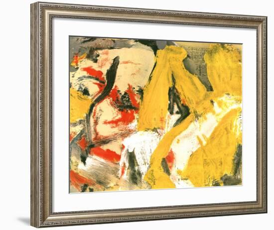 In the Sky-Willem de Kooning-Framed Art Print