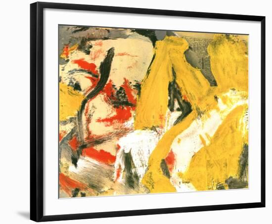 In the Sky-Willem de Kooning-Framed Art Print