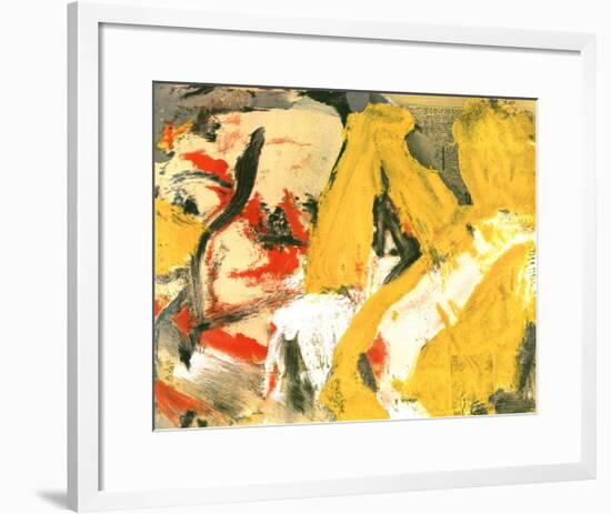 In the Sky-Willem de Kooning-Framed Art Print