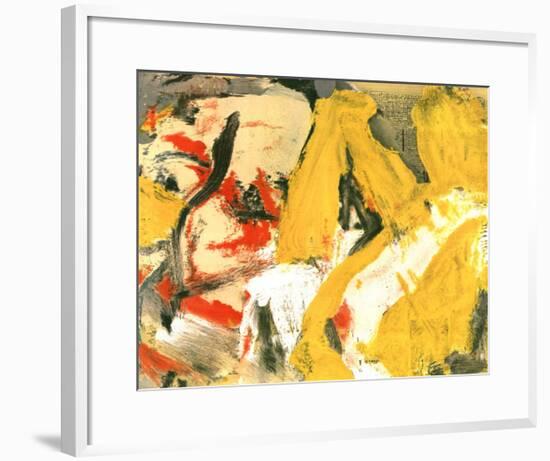 In the Sky-Willem de Kooning-Framed Art Print