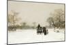 In the Snow-Luigi Loir-Mounted Giclee Print