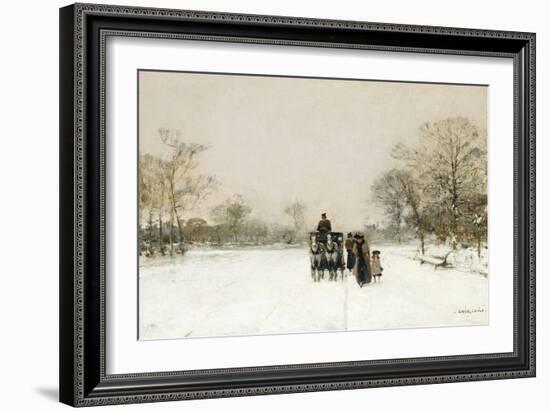 In the Snow-Luigi Loir-Framed Giclee Print