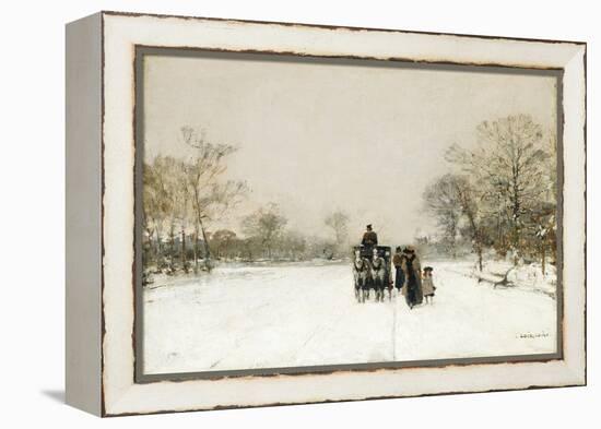 In the Snow-Luigi Loir-Framed Premier Image Canvas