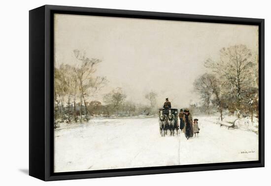 In the Snow-Luigi Loir-Framed Premier Image Canvas