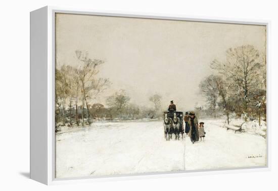 In the Snow-Luigi Loir-Framed Premier Image Canvas