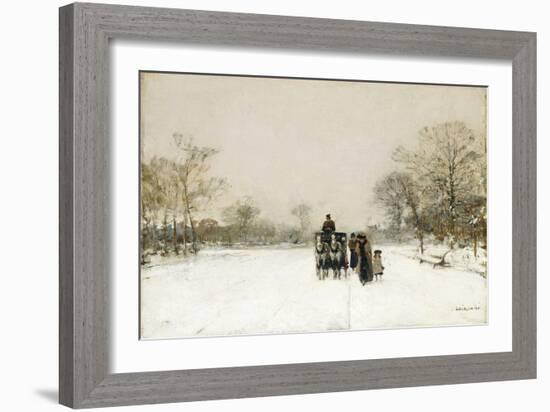 In the Snow-Luigi Loir-Framed Giclee Print