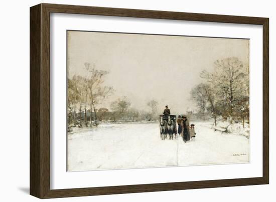 In the Snow-Luigi Loir-Framed Giclee Print