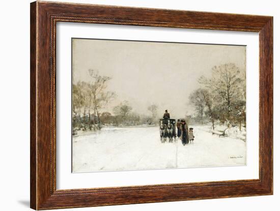 In the Snow-Luigi Loir-Framed Giclee Print