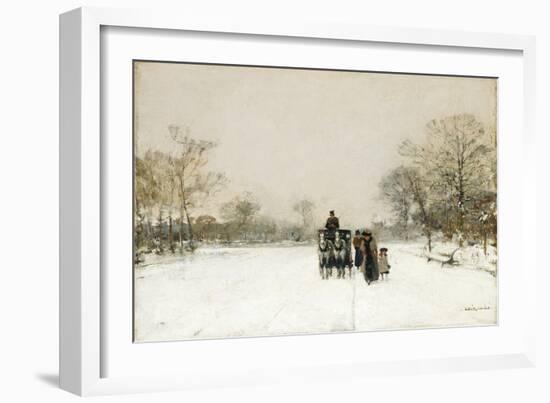 In the Snow-Luigi Loir-Framed Giclee Print