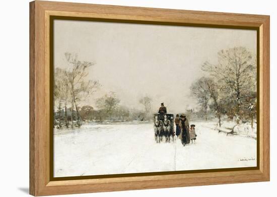 In the Snow-Luigi Loir-Framed Premier Image Canvas