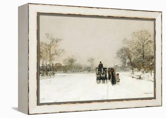 In the Snow-Luigi Loir-Framed Premier Image Canvas