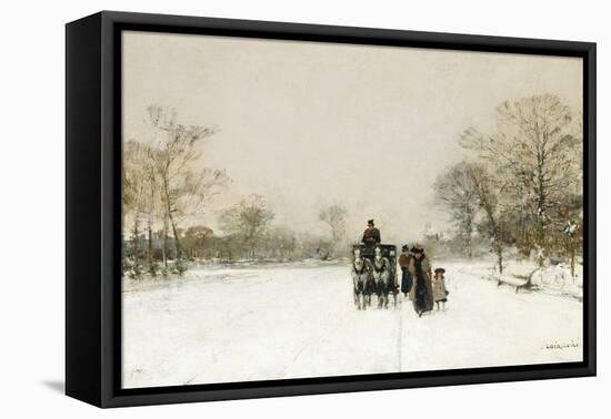 In the Snow-Luigi Loir-Framed Premier Image Canvas