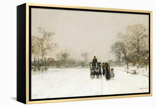 In the Snow-Luigi Loir-Framed Premier Image Canvas