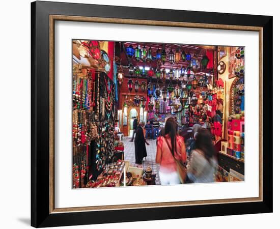 In the Souk, Marrakech, Morocco, North Africa, Africa-Gavin Hellier-Framed Photographic Print