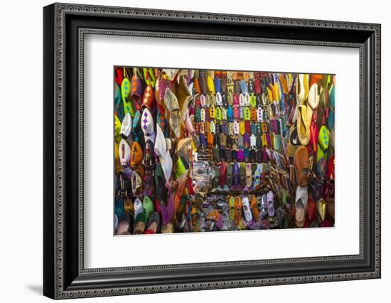 In the Souk, Marrakech, Morocco, North Africa, Africa-Doug Pearson-Framed Photographic Print