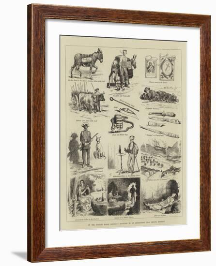 In the Spanish Black Country, Sketches in an Andalusian Lead Mining District-Alfred Chantrey Corbould-Framed Giclee Print