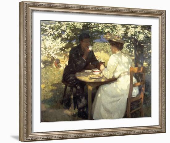 In the Spring-Harold Knight-Framed Giclee Print