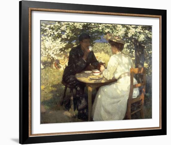 In the Spring-Harold Knight-Framed Giclee Print