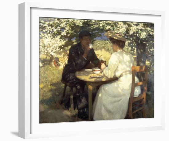 In the Spring-Harold Knight-Framed Giclee Print