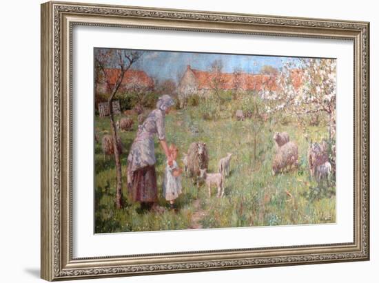 In the Springtime-Frederick William Jackson-Framed Giclee Print