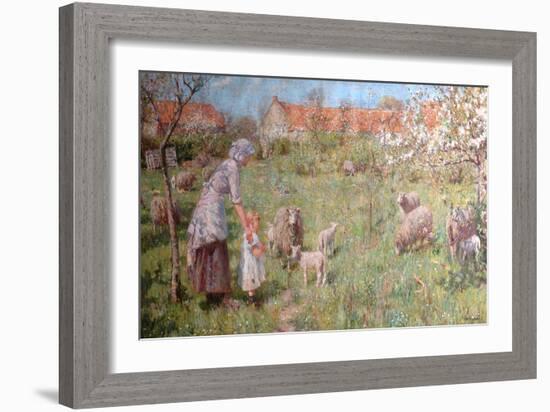 In the Springtime-Frederick William Jackson-Framed Giclee Print