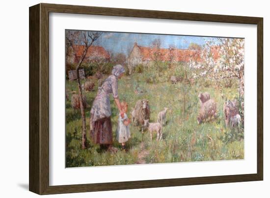 In the Springtime-Frederick William Jackson-Framed Giclee Print