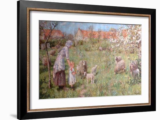 In the Springtime-Frederick William Jackson-Framed Giclee Print