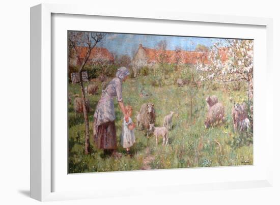 In the Springtime-Frederick William Jackson-Framed Giclee Print